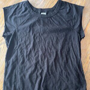 NSF black sleeveless muscle T/very nice condition/XL(pit to pit-18 1/4)